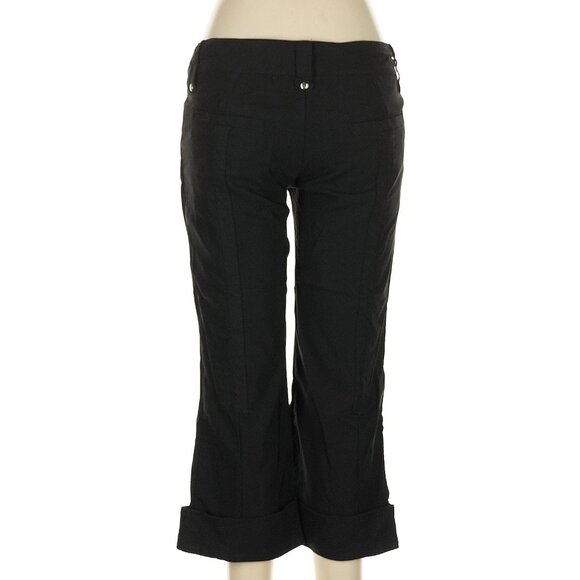 GANGSTA PRANKSTA Capri Pants Black EUC VINTAGE RARE - Picture 2 of 5